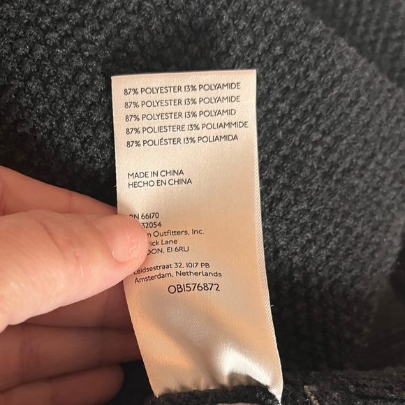 Free People Oversized Zip up Sweater - Picture 3 of 3